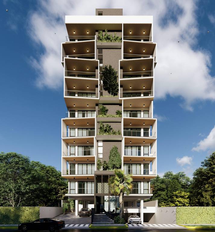 Espectacular y Moderna Torre de Apartamentos en Venta, La Esmeralda, Santiago.