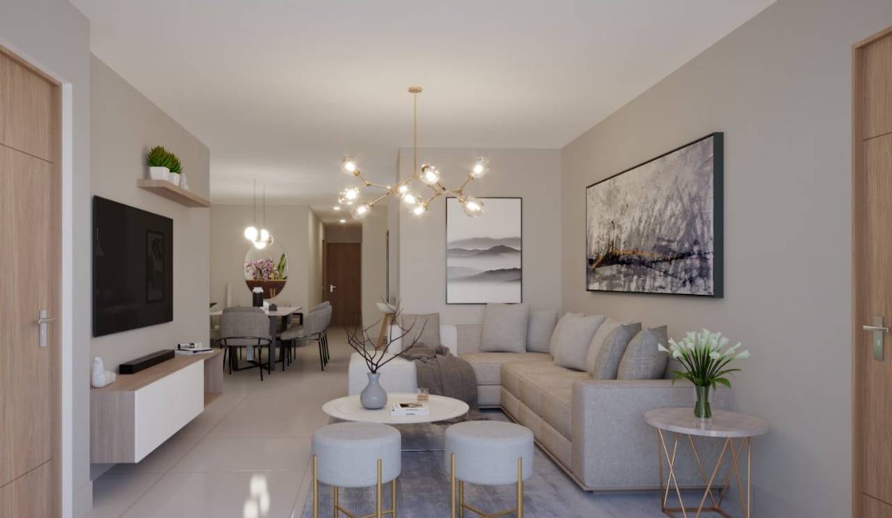 Nueva Torre de apartamentos en Venta, Jardines del Este, Santiago
