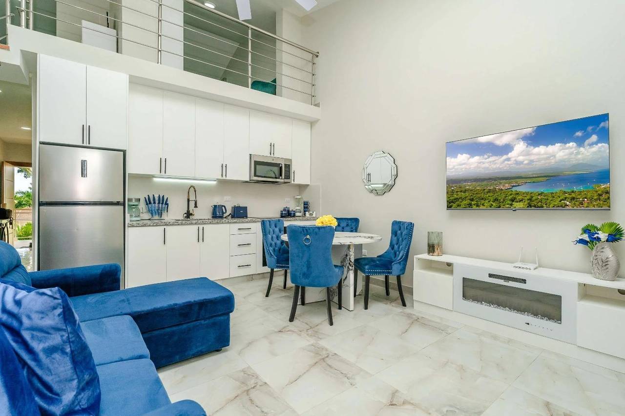 Apartamento Amueblado en Venta de 2 Habitaciones tipo Loft. Sosúa, Puerto Plata