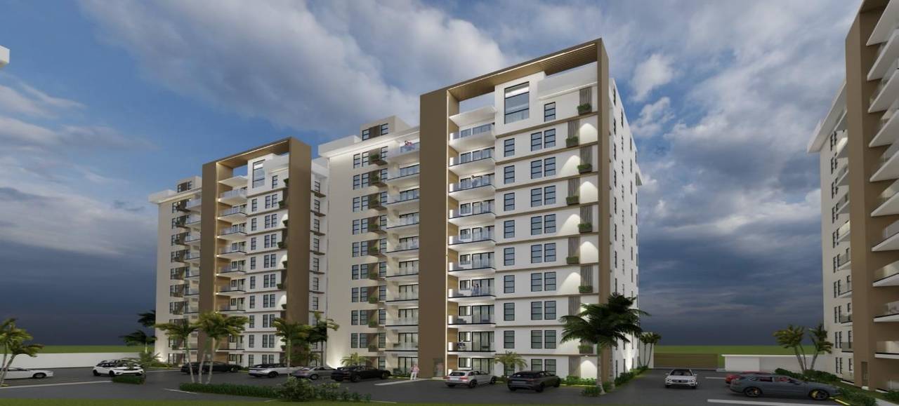 Nueva Torre de Apartamentos en Venta, Jardines del Sur, Santiago