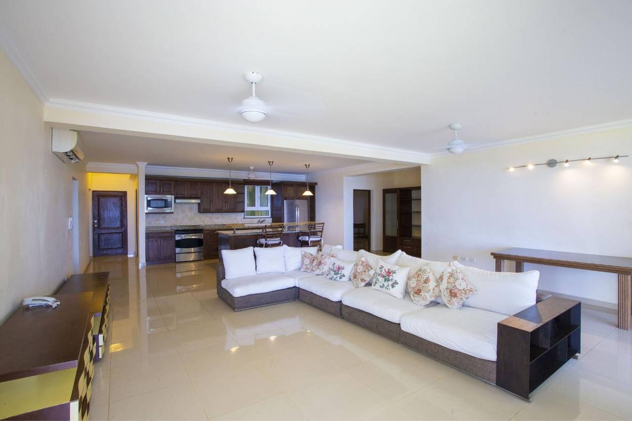 Apartamento de 3 Dormitorios con Vista al Mar en Venta. Sosúa, Puerto Plata.a