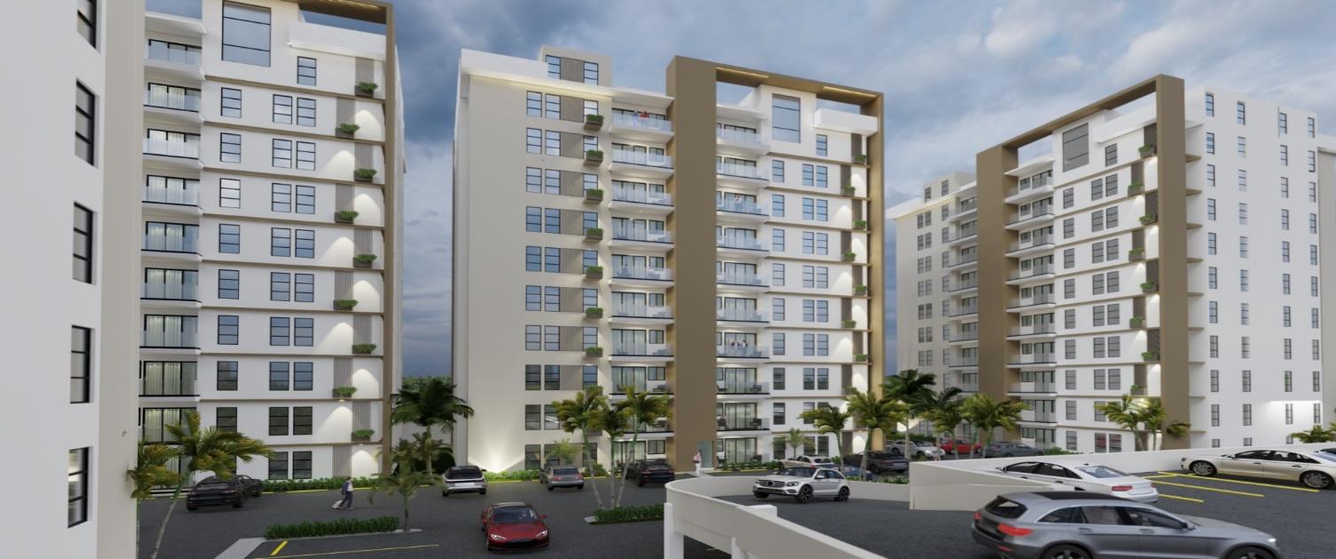 Nueva Torre de Apartamentos en Venta, Jardines del Sur, Santiago