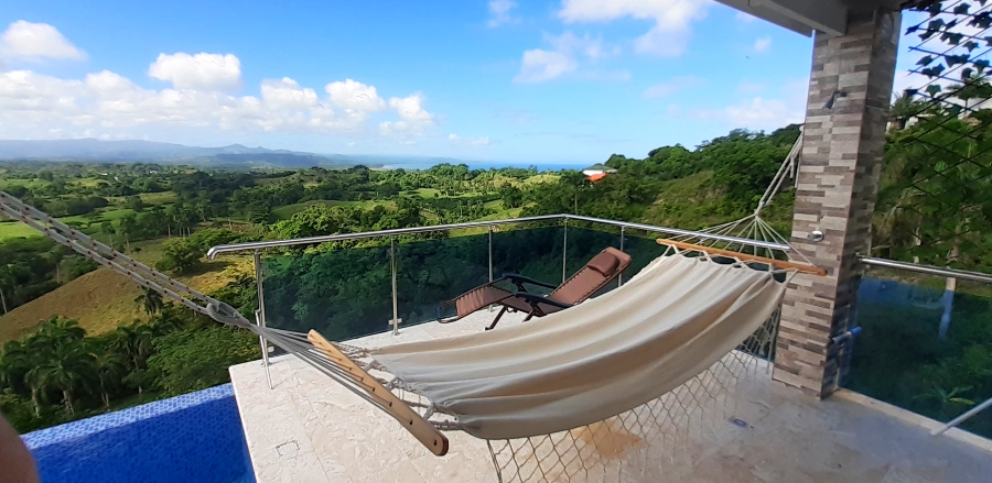 Spectacular Villa With Pamoramic Views For Sale at Rio San Juan, Dominican Republic