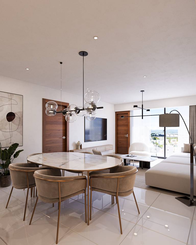 Apartamentos en venta en Nueva Torre Residencial, Urbanización Thomén, Santiago
