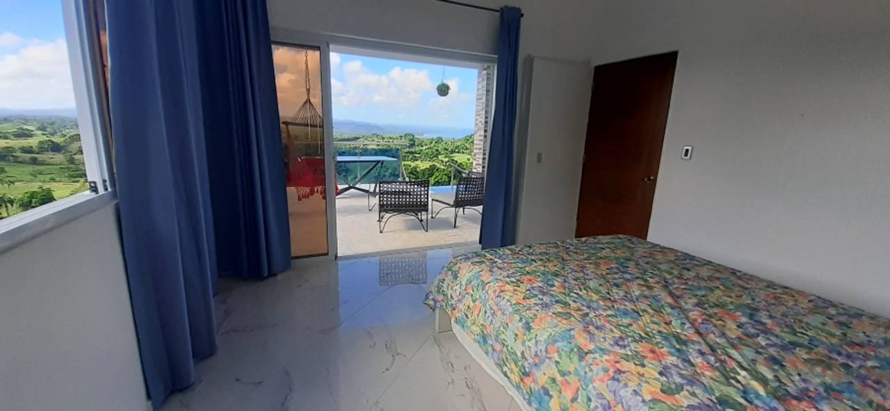 Spectacular Villa With Pamoramic Views For Sale at Rio San Juan, Dominican Republic