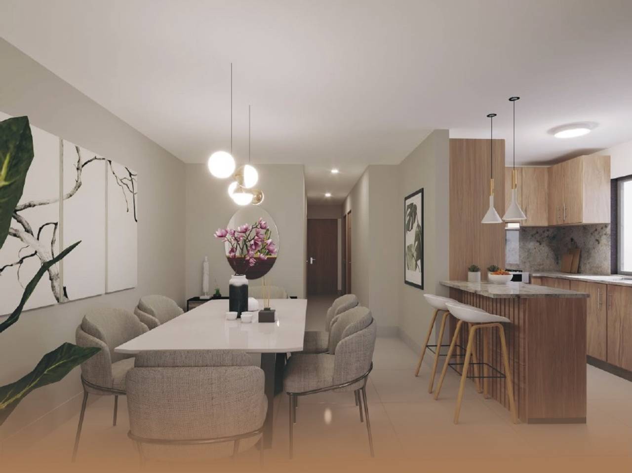 Nueva Torre de apartamentos en Venta, Jardines del Este, Santiago