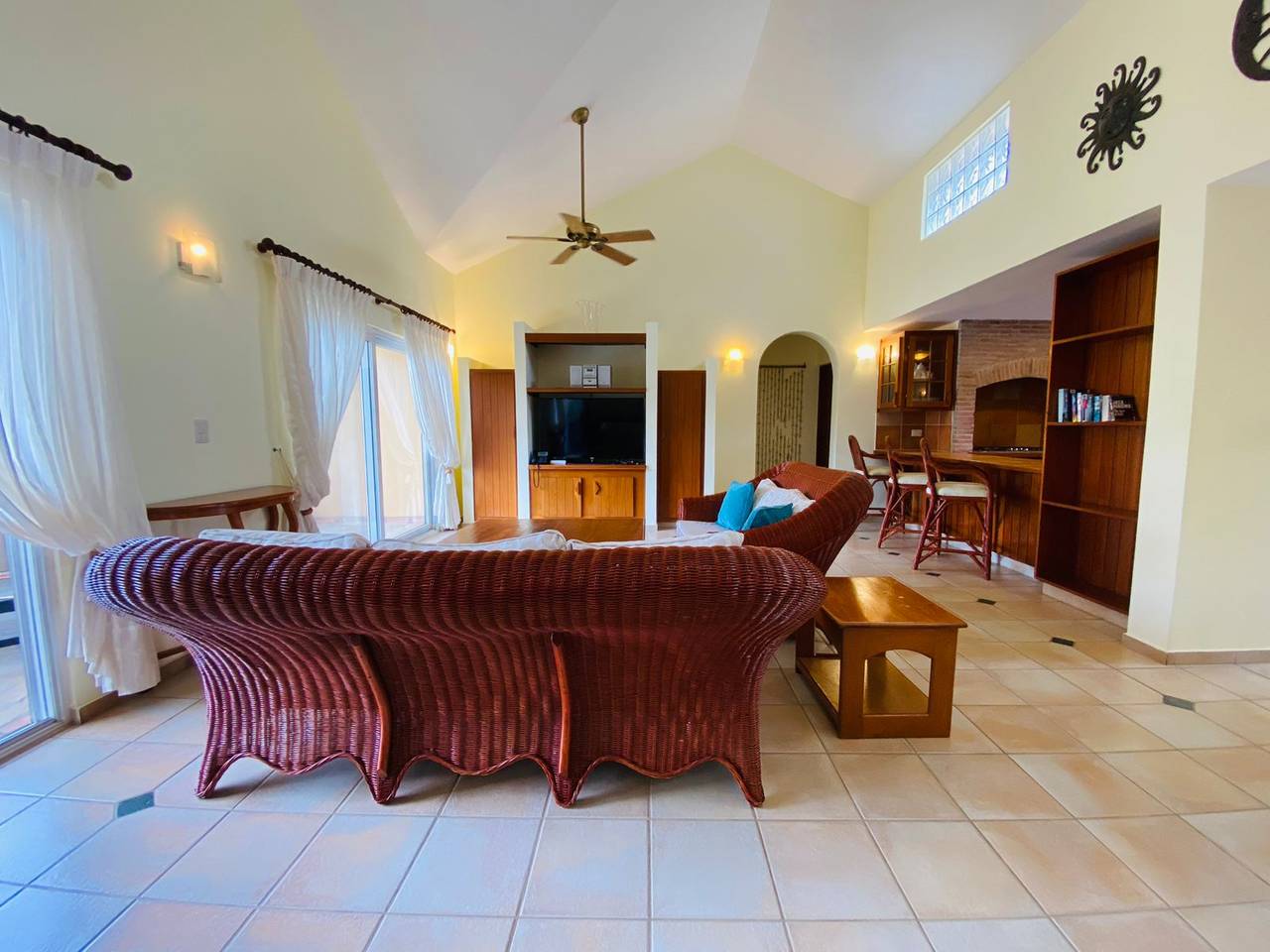 3-Bedrooms Top Floor Ocean View Condo for Sale in Cabarete Beachfront!