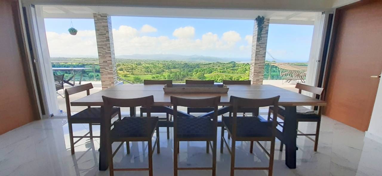 Spectacular Villa With Pamoramic Views For Sale at Rio San Juan, Dominican Republic