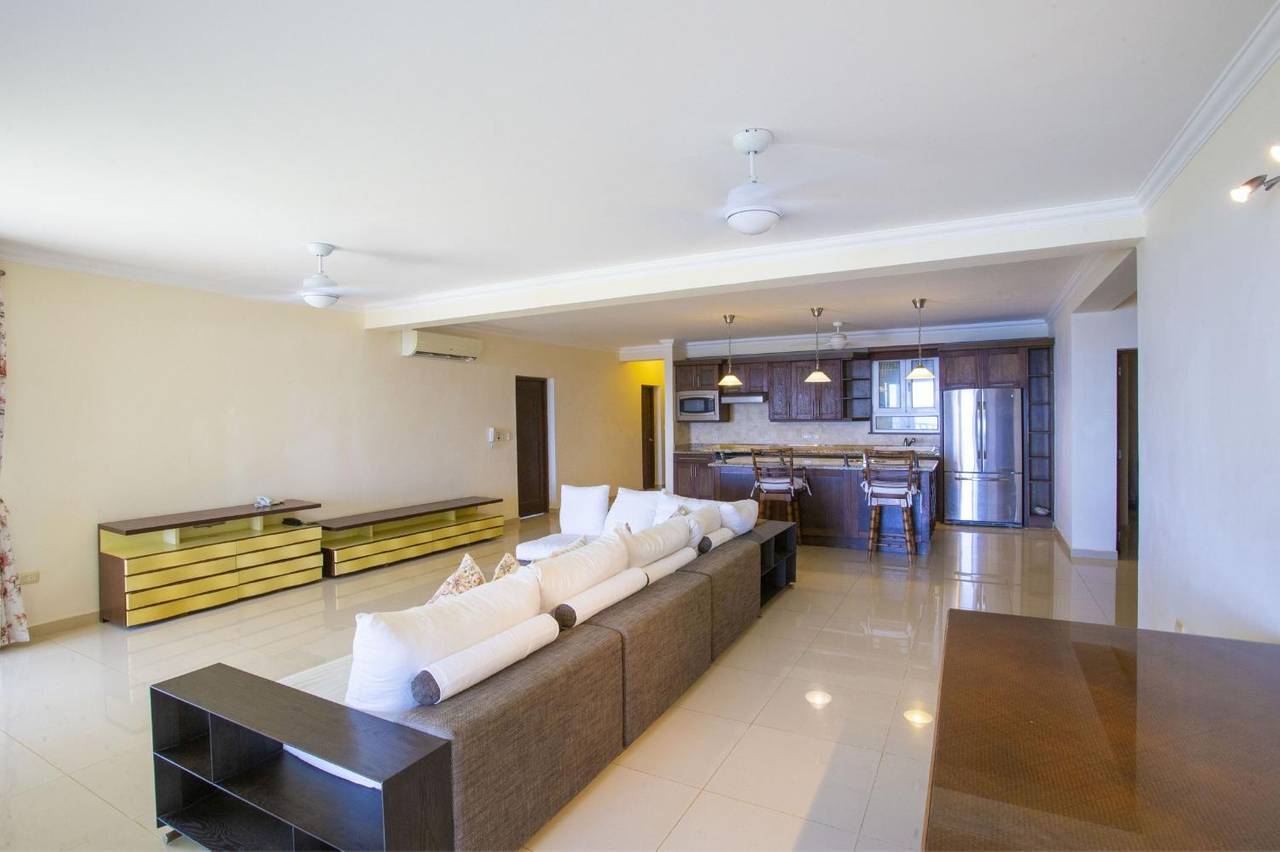 Apartamento de 3 Dormitorios con Vista al Mar en Venta. Sosúa, Puerto Plata.a