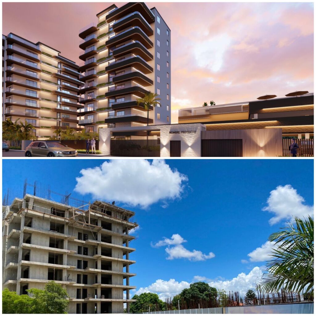 Apartamentos en Construcción con 3 Habitaciones, Piscina y Gimnasio Equipado de Venta en El Embrujo I!
